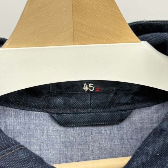 45r Indigo Overcoat - Picture 3 of 5